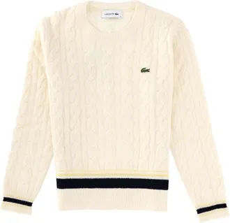 Lacoste Wool Sweater-Donna