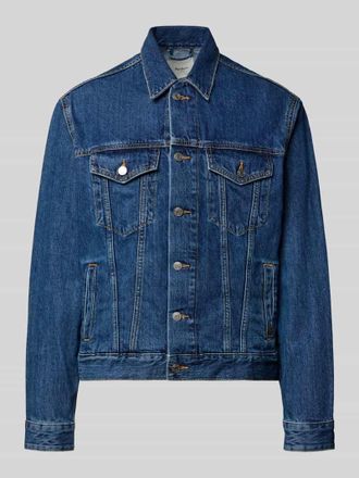 Pepe Jeans London Regular Fit Jeansjacke aus reiner Baumwolle in Jeansblau, Gr&ouml;&szlig;e XXL