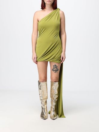 Eleh One-Shoulder Sheath Mini Dress in Jersey with an Asymmetrical Neckline