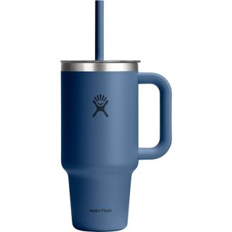 Hydro Flask 32-Ounce Clear Lid Travel Tumbler in Harbor Blue at Nordstrom