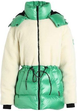 Karl Lagerfeld SHEARLING MIX DOWN JACKET