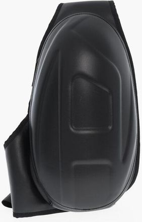 Diesel Leather and Perforated Fabric Backpack With Maxi Monogram size One Siz