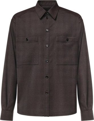 Dolce & Gabbana Casual Shirts - Heren - Casual Overhemden - Bruin - M - Overhemden