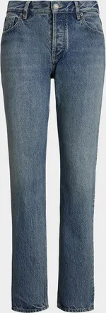 Ralph Lauren Collection Nicolet Cotton Denim Jeans