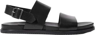 Scarosso Antonio Gesloten Sandalen - Heren - Sandalen - Zwart - 43 EU - Leer - Schoenen