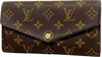 Louis Vuitton Brown Long Wallet (Bi-Fold) (Pre-Owned)