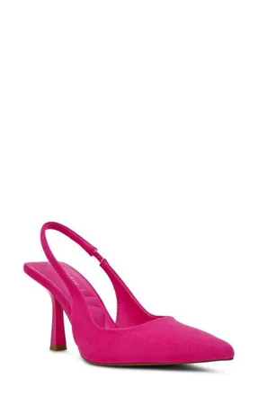 Anne Klein Itzy Pointed Toe Slingback Pump in Pink at Nordstrom, Size 5.5