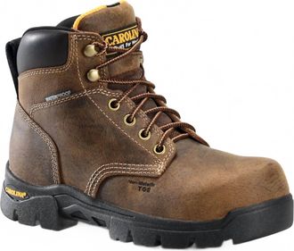 Carolina Womens Circuit 6 Composite Toe Waterproof Work Boot In Brown