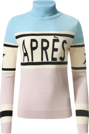Perfect Moment Schild Apr&egrave;s Intarsia-Knit Merino Wool Sweater