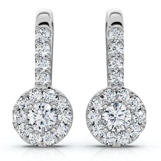 Pompeii3 1/4ct Diamond Earrings White Gold
