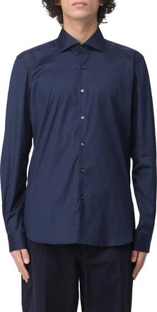 Fay French Collar Stretch Shirt