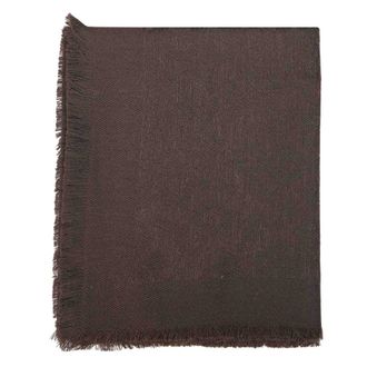 Tagliatore Bufanda de Jacquard con Flecos - Accessories - Hombre - Marr&oacute;n - ONE SIZE