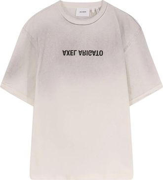 Axel Arigato Distort Light T-Shirt - Heren - T-shirts - Wit - XL - Katoen - Tops