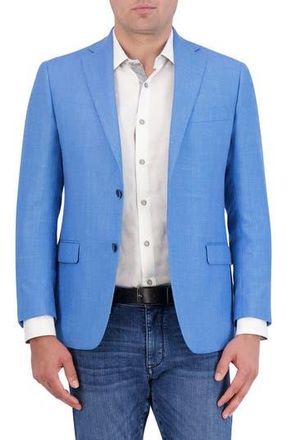 Robert Graham Tremont Wool Blend Sport Coat in Blue at Nordstrom Rack, Size 46