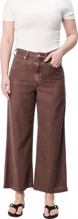 Dear John Denim Audrey Wide Leg Pant In Cappuccino