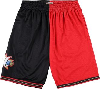Mitchell & Ness X Nba Split Swingman Shorts Philadelphia 76ers 2000 SMSH4855-P7600PPPBKGD
