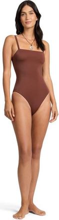 Onia Isabel One Piece in Cappuccino at Nordstrom, Size X-Small