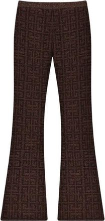 Givenchy Wide Elasticated 4G Pants Bronze, Size XS