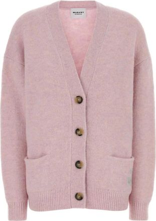 Isabel Marant Cardigans, female, Pink, Size: XS Eborah Cardigan