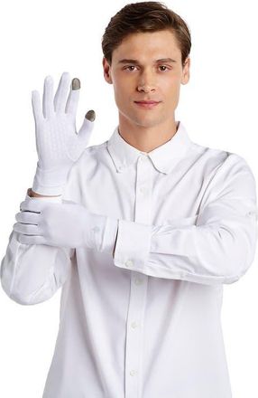 Coolibar Full Finger UV Sun Gloves - UPF 50+ Sun Protection - Gannett in White at Nordstrom, Size X-Small