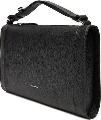 Coccinelle Womens Shoulder Bag Black Cowhide - Shoulder-Bags