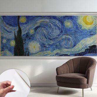 Tulup Fotomurale Adesivo - Murale Da Parete - Carta Da Parati Autoadesiva - Design Parete Moderno - Vortice Notturno 250x104 Cm