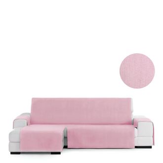 Eysa Funda chaise longue izquierda vista frontal rosa 240 cm