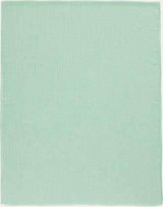 PIACENZA 1733 Mens Cashmere and Modal Eyelash-Fringe Solid Scarf