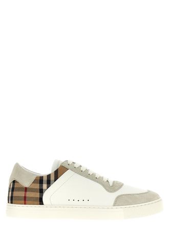 Burberry: White Leather Sneakers now up to −22% | Stylight