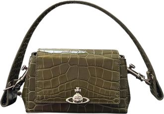Vivienne Westwood Handbags - Dames - Schoudertassen - Groen - ONE Size - Tassen