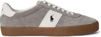 Polo Ralph Lauren Court Vlc Pp - Heren - Sneakers - Grijs - 46 EU - Leer - Schoenen