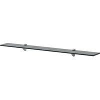 OEM Estante Flotante De Cristal Crezuo De 90 X 20 Cm Y 8 Mm De Espesor