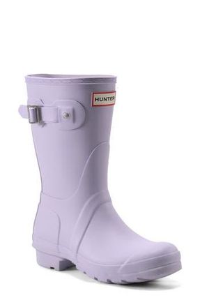 Hunter Original Short Waterproof Rain Boot in Light Purple 530 at Nordstrom Rack, Size 6