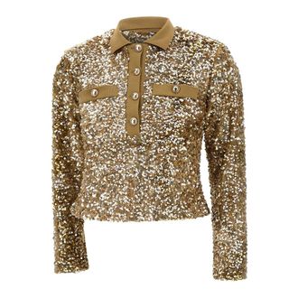 Marella Overhemden, Dames, Geel, L, Polyester, Betta Blouse