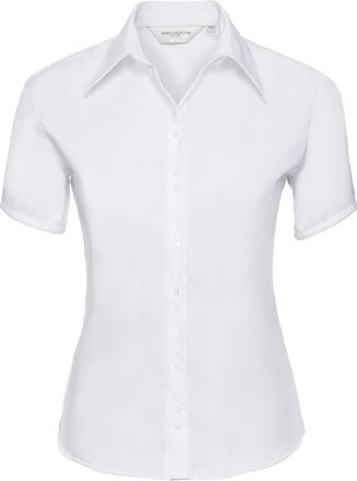 Russell Athletic Russell Collectie Dames/Dames Korte Mouwen Ultiem Niet-Ijzershirt (Wit)
