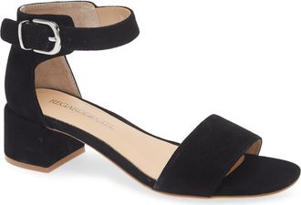 Regarde le ciel Yeremi Ankle Strap Sandal in Etna Black at Nordstrom, Size 9Us