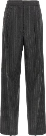 Sportmax Belgio1234 Pantaloni Grigio-Donna