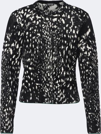 Tom Ford Velvet jacquard cardigan