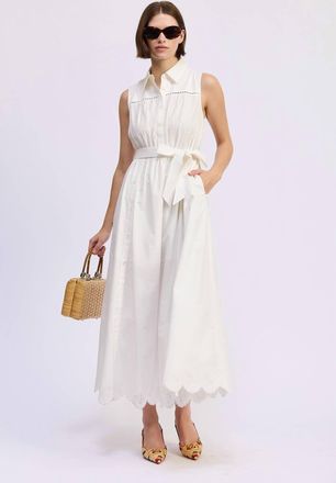 En Saison Brittany Maxi Dress In White