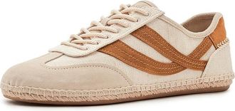 Vince Oasis Espadrille Ii Lace-Up Shoes Womens Shoes Moonlight/Golden Desert : 6.5 M, Leather