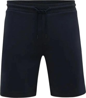 Genti Tech Sweatshort - Heren - Korte Broeken - Blauw - 2XL - Korte Broeken