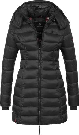 Marikoo dames winter gewatteerde jas Abendsternchen met capuchon