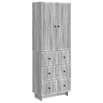 vidaXL Juego De Armarios 2 Uds. Madera De Ingenier&iacute;a Vidaxl
