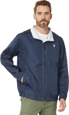 U.S.Polo Association men Uspa Basic Windbreaker Small Pony, Classic Navy, L