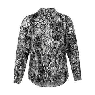 Frapp Dames, Blouses & Shirts, Zwart, Maat: 4XL