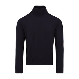 Malo Turtlenecks, male, Blue, Size: 2XL Turtleneck Sweater