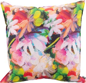 H.O.C.K. Dekokissen »Flower« im floralem Muster, Kissenhülle mit Füllung, 1 Stück