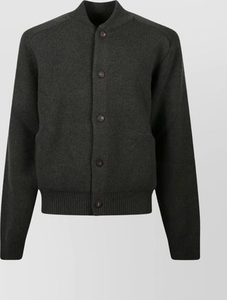 Jacquemus embroidered wool cardigan long sleeves