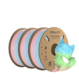 OEM Filamento Para Impresora 3d, Alto Rendimiento, Degradado Multicolor, Spring Lake 3kg