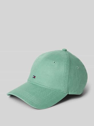 Tommy Hilfiger Basecap aus reinem Leinen in Hellgruen, Gr&ouml;&szlig;e 1